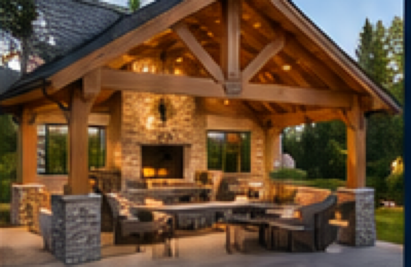 Outdoor living construction project